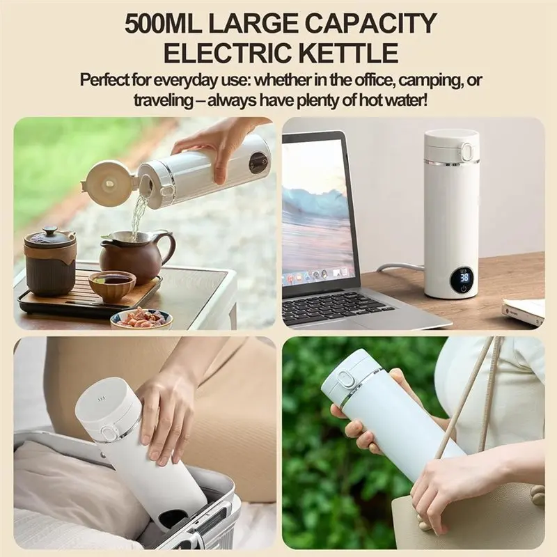 【BRAND NEW】500Ml Mini Portable - đánh giá và giá Electric Kettle Temperature Control