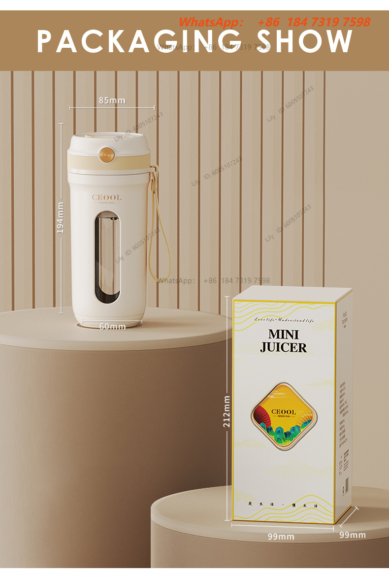 Portable Blender Electric Juic - đánh giá và giá Portable Blender Usb Rechargeable