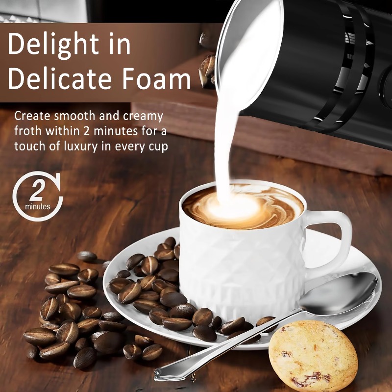 5-in-1 Multifunctional Electri - đánh giá và giá Electric Milk Frother Handheld