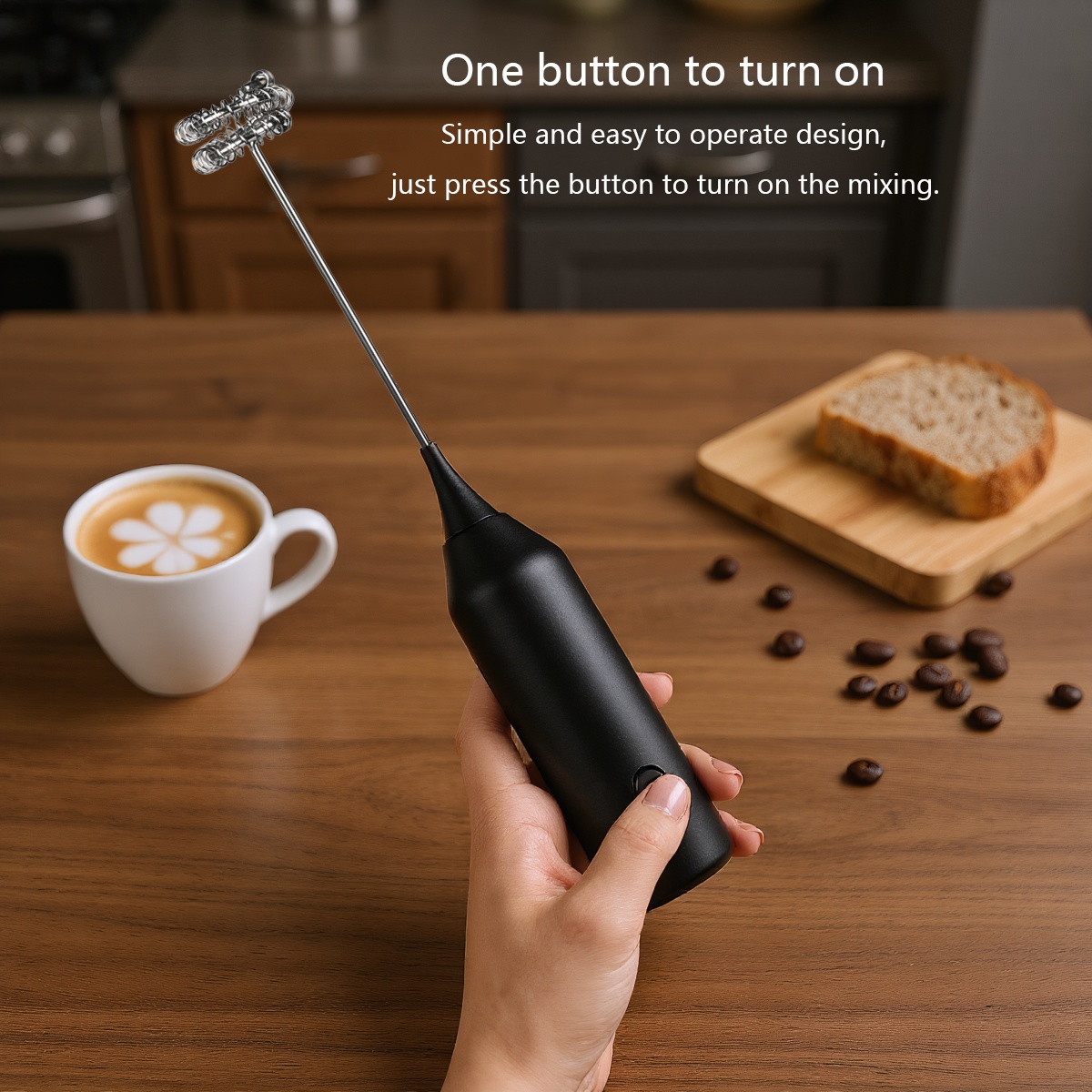 Electric Double Stick Egg Beat - đánh giá và giá Electric Milk Frother Handheld