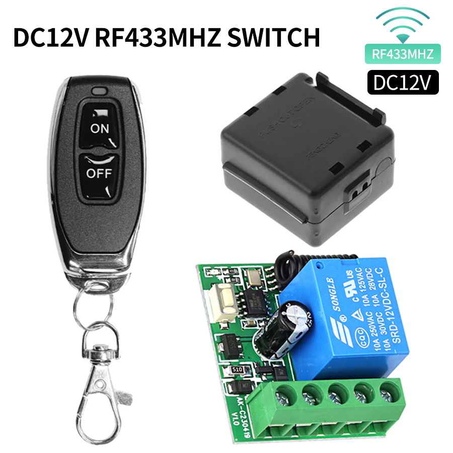 433MHz DIY Wireless Switch DC1 - đánh giá và giá Small Appliances