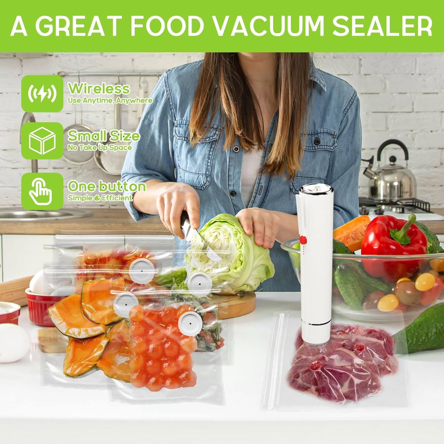 Vacuum Sealer Handheld vacuum  - đánh giá và giá Food Vacuum Sealer Machine