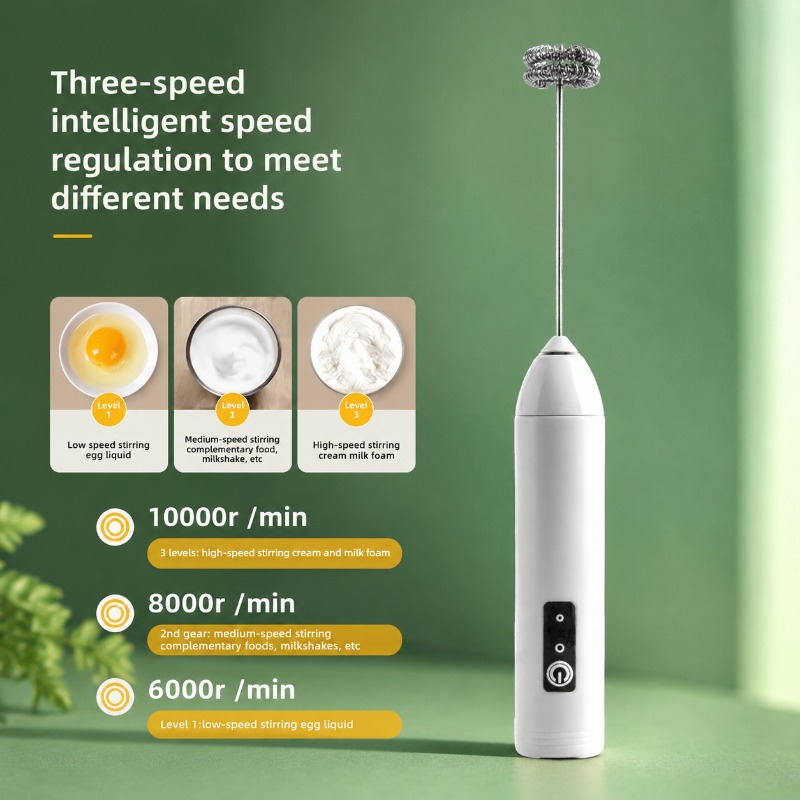 Electric Milk Frother + Egg Be - đánh giá và giá Electric Milk Frother Handheld